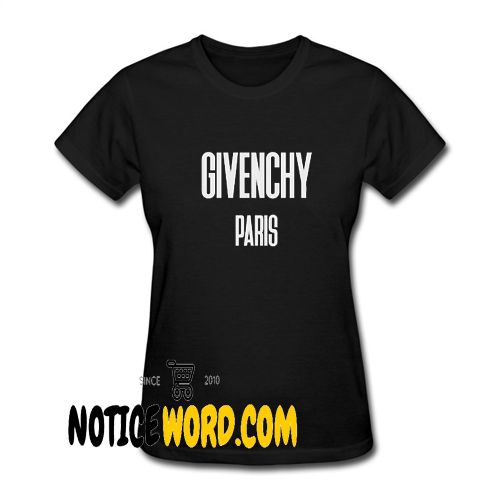 givenchy paris t shirt women's