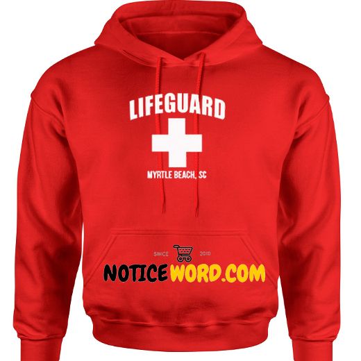 lifeguard hoodie myrtle beach