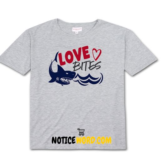 Download Love Bites Svg Dxf Png Eps Cutting File For Cricut And Silhouette Valentines Day Love Heart Shark Bite T Shirt Best Clothes Of This Year