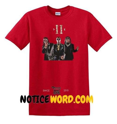 Migos Culture 2 T Shirt Hip Hop Shirt