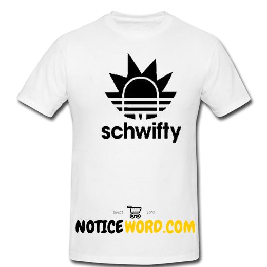 Rick And Morty Schwifty Adidas Parody T Shirt Best Clothes Of