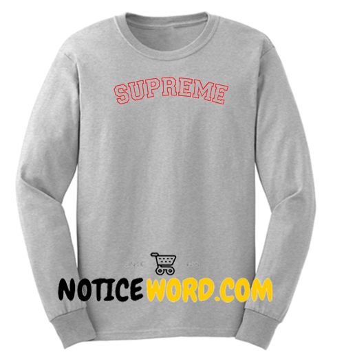 supreme brand sweatshirt