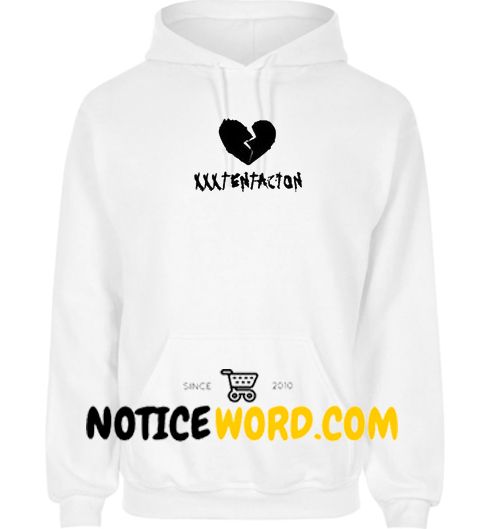 xxxtentacion hoodie broken heart