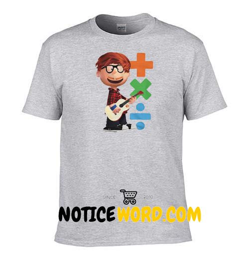 Youth Ed Sheeran Plus X Divide Short Sleeve T Shirt Fan Album Art