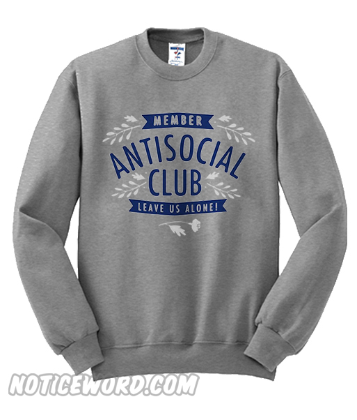 antisocial sweater