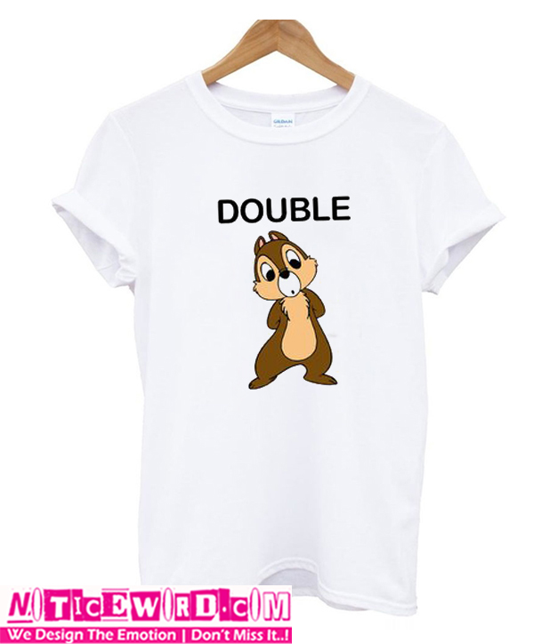 chip and dale double trouble shirt