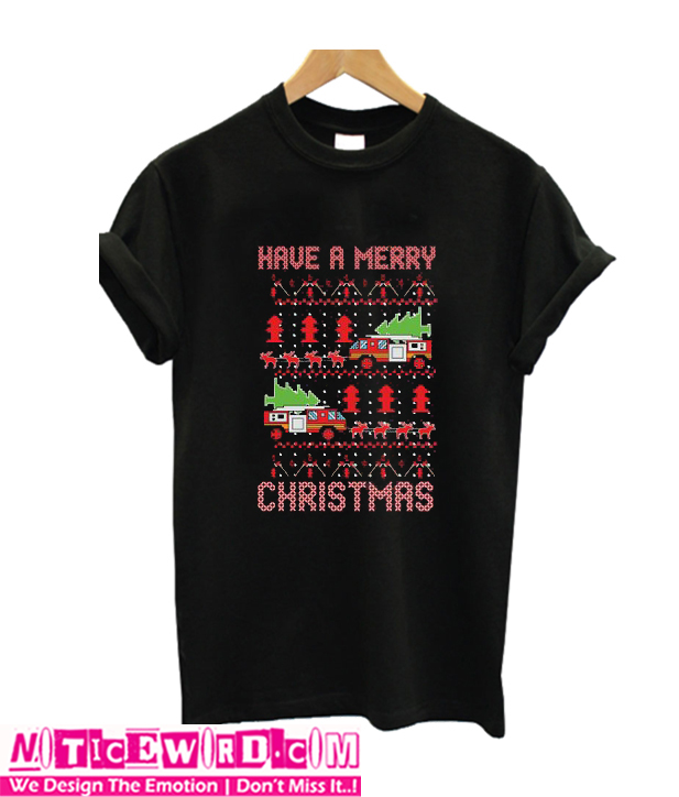 firefighter christmas shirts