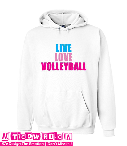 love volleyball hoodie