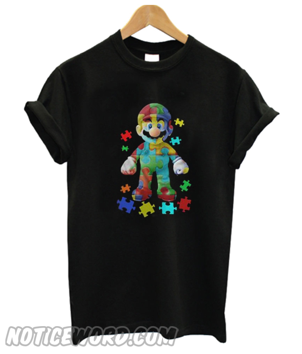 super mario autism shirt