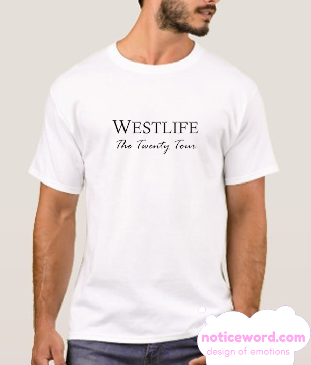 westlife twenty tour t shirt