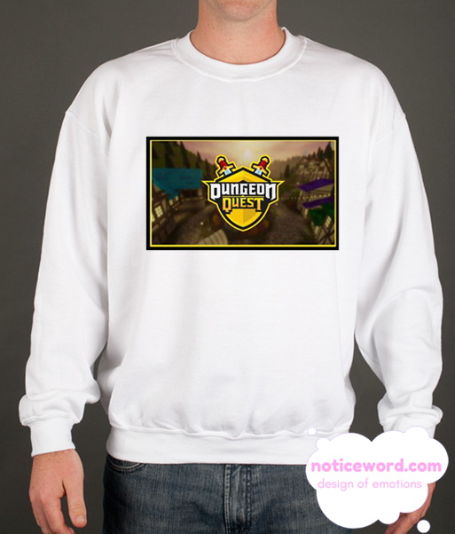 Roblox Dungeon Quest Logo Sweatshirt