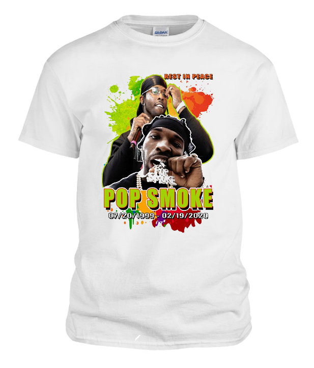 t shirt pop smoke